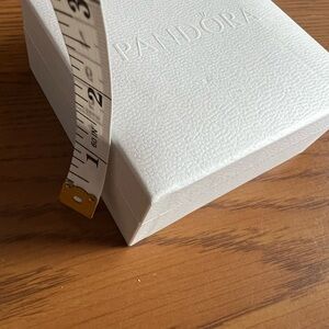 Pandora White Jewelry Box